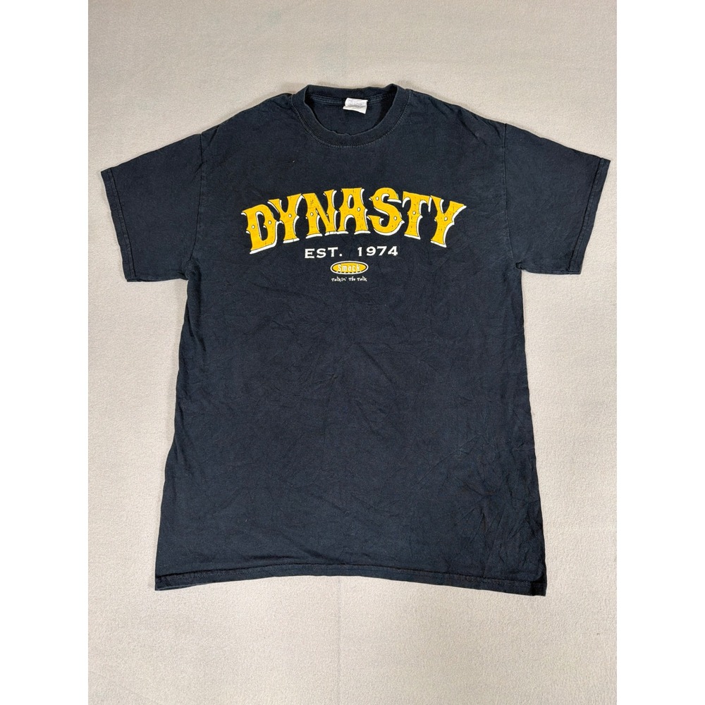 Smack Apparel Pittsburgh Steelers Dynasty 6 Pack T-Shirt Mens Medium Black
